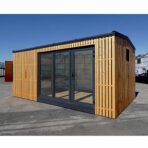 Ausgestatteter 18 m² großer Container