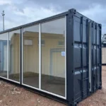 20 Fuß HC mit Vitrine
