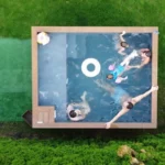 Spa-Pool-Container 3,0x3,0 m, Jacuzzi, Komfort-Paket