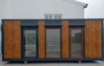 Bürocontainer 21 m² mit WC und Küchenzeile