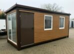 Wohncontainer-Gartenlaube 6×2,40 Meter in Holzausführung – Bild 2