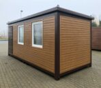 Wohncontainer-Gartenlaube 6×2,40 Meter in Holzausführung – Bild 12