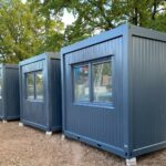 Neuer Bürocontainer, Wohncontainer, Wohnzimmer 3×3 Meter