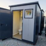 Sanitärcontainer WC Dusche mit Heizkessel und Kippfenster – Bild 7