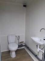 Sanitärcontainer Einzel-WC 130x176x224 – Bild 6