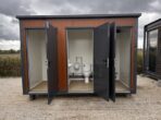 Sanitärcontainer Pavillon WC mit Dreifachkabine