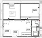 Container 35m2 Badezimmer Küche 2 x Schlafzimmer 6 x 5,8m – Bild 2