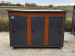 Sanitärcontainer Pavillon WC mit Dreifachkabine – Bild 3