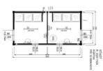 Sanitärcontainer 3x6 unterteilt – Bild 11