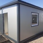 Container 35m2 Badezimmer Küche 2 x Schlafzimmer 6 x 5,8m