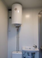 Sanitärcontainer WC Dusche mit Heizkessel und Kippfenster – Bild 13