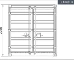 Container 15‘ Fuß gelb – Bild 5