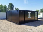 Schwarzer 2-Kammer-Hauscontainer – Bild 6