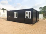 Schwarzer 2-Kammer-Hauscontainer – Bild 7