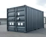 15 Fuß Container mit Elektroinstallation, Lüftungsgittern und Schlüsselschloss – Bild 14