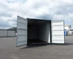 15 Fuß Container mit Elektroinstallation, Lüftungsgittern und Schlüsselschloss – Bild 11