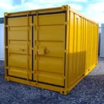Container 15‘ Fuß gelb