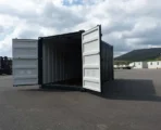 15 Fuß Container mit Elektroinstallation, Lüftungsgittern und Schlüsselschloss – Bild 12