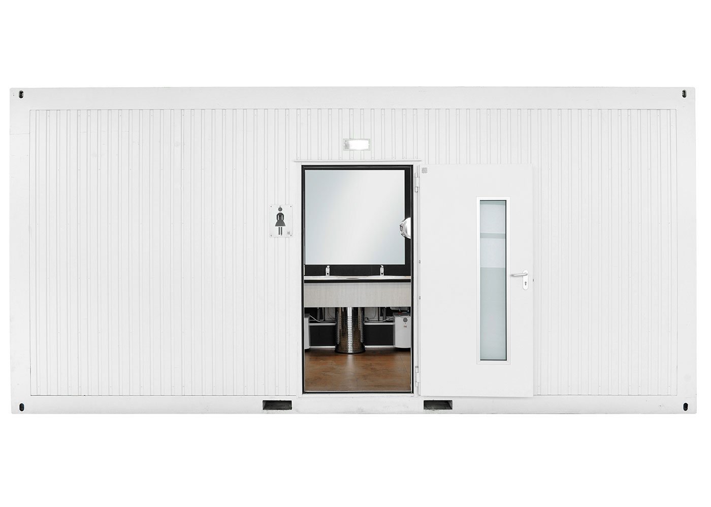 Container_cft.jpg Sanitärcontainer 6,00 m 6 Toiletten 2 Waschbecken – Bild 1