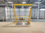 Mezzanine-Lagerplattform 10x10m| Belastbarkeit 500 kg/m² | mit Treppe, Geländer und Übergabepunkt – Bild 2