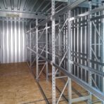 XXL-Reifenlagerbehälter H 2445 x B 4100 x T 6300 mm Einflügelige Tür an der Vorderseite – Bild 2