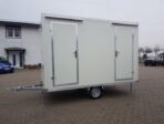 Sanitäranhänger mit Doppeltoilette 3,50x2 m 750 kg