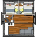 20-Fuß-Luxus-Mobilwohncontainer / Tiny House – Bild 16
