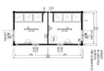 Neuer Sanitärcontainer 6,06x2,44 m 6 Duschen 2 Waschbecken Warmwasserbereiter 300 l – Bild 13