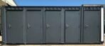 Mobiler Sanitärblock 6x2,4 m 5 unabhängige Kabinen – Bild 10
