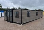 Tiny House Container XXL Luxus Faltchalet – 40 Fuß 12 Meter