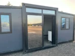 Wohncontainer Tiny House Luxe Schwarz – Bild 10
