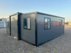 Wohncontainer Tiny House Luxe Schwarz – Bild 12
