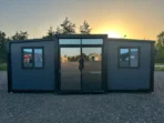 Wohncontainer Tiny House Luxe Schwarz