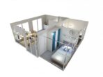 Mobiler Wohncontainer / Luxus-Tiny-Haus mit zwei Schlafzimmern – Bild 7