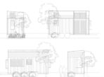 Tiny House mit Wohnwagen 1 Schlafzimmer – 1 Badezimmer – Bild 5